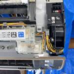 エアコン完全分解作業の参考画像