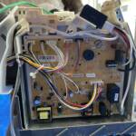 エアコン完全分解作業の参考画像