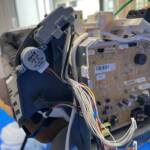 エアコン完全分解作業の参考画像