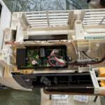 エアコン完全分解作業の参考画像