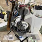 エアコン完全分解作業の参考画像