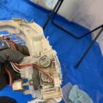 エアコン完全分解作業の参考画像