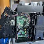 エアコン完全分解作業の参考画像