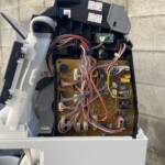 エアコン完全分解作業の参考画像