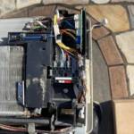 エアコン完全分解作業の参考画像