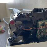 エアコン完全分解作業の参考画像