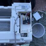 エアコン完全分解作業の参考画像