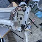 エアコン完全分解作業の参考画像