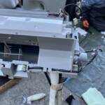 エアコン完全分解作業の参考画像