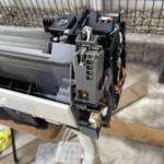 エアコン完全分解作業の参考画像