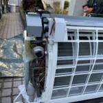 エアコン完全分解作業の参考画像