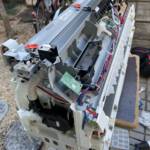 エアコン完全分解作業の参考画像