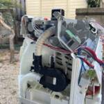 エアコン完全分解作業の参考画像