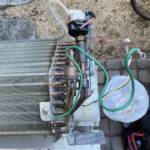 エアコン完全分解作業の参考画像