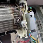 エアコン完全分解作業の参考画像