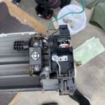 エアコン完全分解作業の参考画像