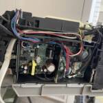 エアコン完全分解作業の参考画像