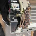 エアコン完全分解作業の参考画像