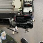 エアコン完全分解作業の参考画像