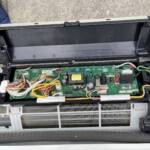 エアコン完全分解作業の参考画像