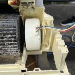 エアコン完全分解作業の参考画像