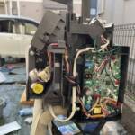 エアコン完全分解作業の参考画像