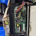 エアコン完全分解作業の参考画像